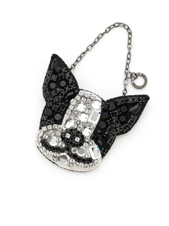 Anteprima Accessories - ANTEPRIMA Luminosa French Bulldog Bag Charm or Brooch Pin - EUC
